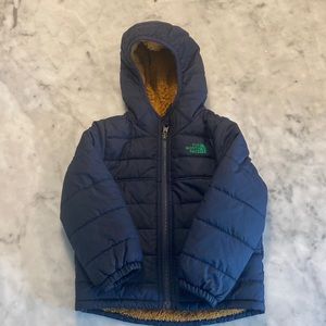 North face kids reversible coat